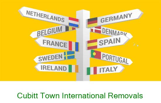 Cubitt Town international removal company